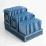Euroanime Tiered Collector Case Organizer – physical 3D-printed storage accessory