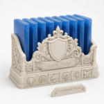 Euroanime Signature Collector Case Dock – physical 3D-printed storage accessory