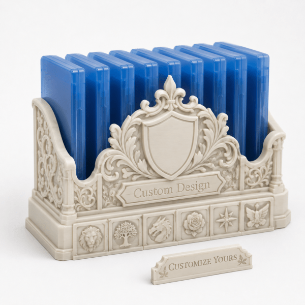 Euroanime Signature Collector Case Dock – physical 3D-printed storage accessory