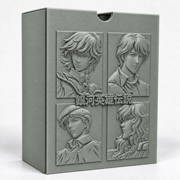 Euroanime Stellar Heroes Collector Case Set – physical 3D-printed storage accessory – view 2